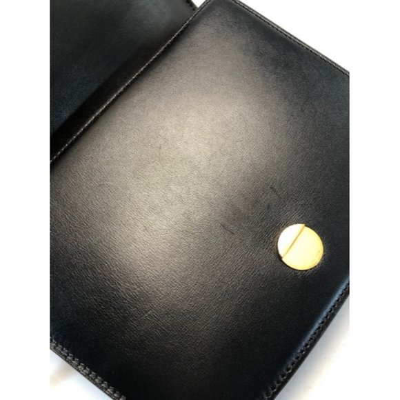 THE ROW Large Julien Black Leather Shoulder Bag - Picture 9 of 12